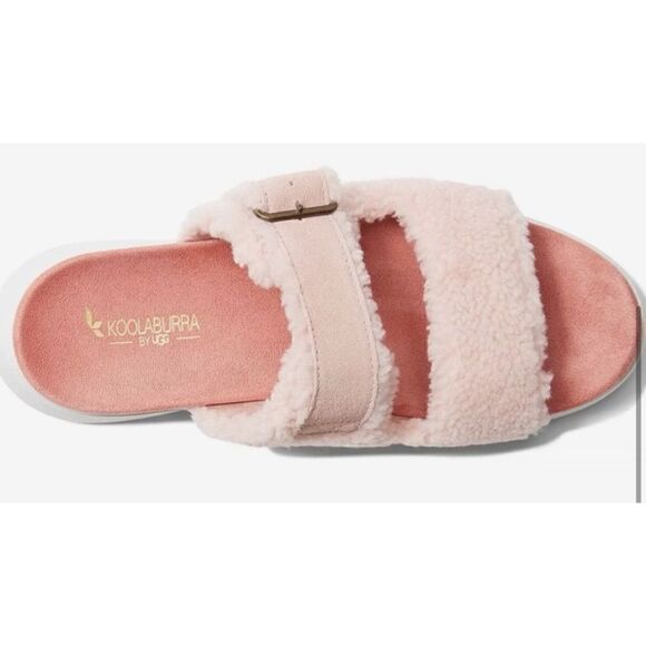 Koolaburra By Ugg Pasea Slide Pink Sandals Size 10 - Picture 3 of 11